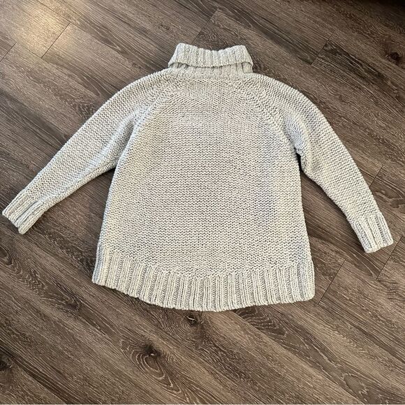 Project AJ117 Hudson Chunky Turtle Neck Sweater Size Medium - Picture 7 of 8